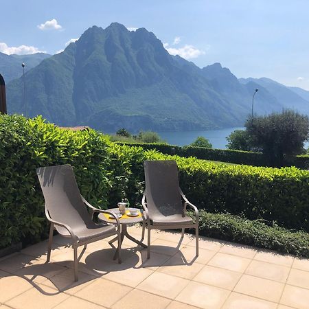 Apartamento Irina'S House With View On Like And Swimming Pool Riva di Solto Exterior foto